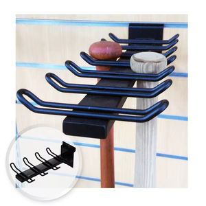 ตู้โชว์ไม้เบสบอลแบบกำหนดเอง Swift Courser พร้อมแผ่นหลังสำหรับจัดแสดงในร้านค้าปลีก (สีดำ/สีขาว) - Product Image 1