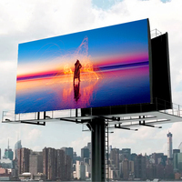 Écran d'affichage à LED étanche P8 P10 pour l'extérieur Panneaux publicitaires numériques évalués IP65 Écran LED fixe pour l'affichage de texte