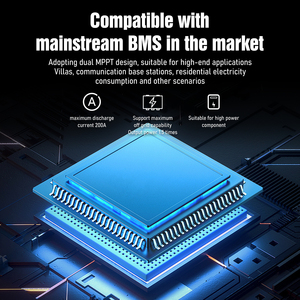 Nhuộm Lai Biến Tần Năng Lượng Mặt Trời 60KW Lai Lưới Kết Nối Off Lưới Quang Điện Ba Pha Biến Tần Deye Lai Năng Lượng Mặt Trời Biến Tần - Product Image 4