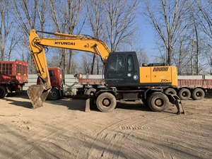 Excavadora de ruedas Hyundai 210w-7 usada Original Corea del Sur Precio bajo Cummins Engine Componentes originales de Corea del Sur - Product Image 4