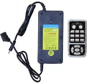 <b>Rechargeable</b> <b>Led</b> Audible and Visual Alarm Flash <b>Light</b> with Voice Horn - Product Image 5