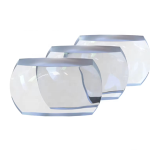 Équipement optique personnalisé en <span class=keywords><strong>verre</strong></span> de silice fondue N-BK7/K9/UV de 1 à 500 mm, petit rectangulaire/carré, plano-convexe/plano-concave - Product Image 1