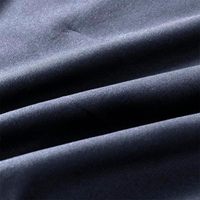 Parure de lit 4 pièces en microfibre de couleur unie Parure de lit de qualité supérieure