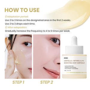 Ampolla de Suero KOEC Centella Retinol Boosting Shot, Reparación, Calmante, Cuidado de la Piel Sensible, Esencia Facial Antienvejecimiento, Hidratante - Product Image 4