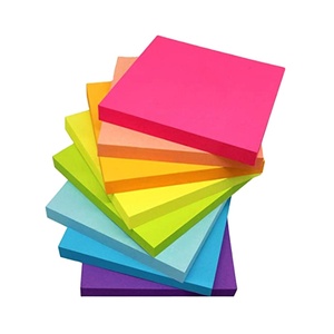 Note adesive a colori per ufficio logo personalizzato stampato note N volte note adesive a piacimento - Product Image 1
