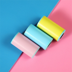 เครื่องพิมพ์กระดาษขนาด57*30มม. สีแบบมีกาวในตัวสติกเกอร์กระดาษความร้อน - Product Image 3