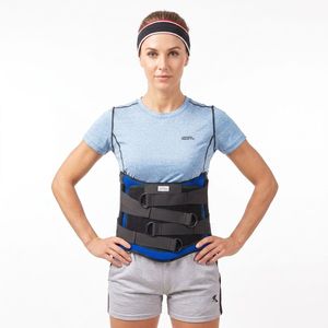 Soporte Lumbar Ajustable HKJD para Fractura Lumbar, Espondilolistesis, Cinturón Ortopédico para la Espalda con Placa Rígida Integrada, CE - Product Image 1