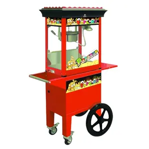 Hot sale snack food 8Oz Popcorn machine cart VC-600