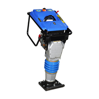 Pilon vibratoire robuste de 70 kg pour le compactage du sol et les fondations