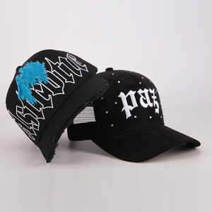 Groothandel Classic Custom <span class=keywords><strong>Design</strong></span> Uw Eigen Strass Logo Baseball Cap 5 Panel Gorras Mesh Suède <span class=keywords><strong>Trucker</strong></span> Caps Hoeden - Product Image 6