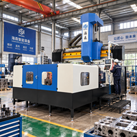 Centre d'usinage CNC à portique robuste BT50 pour le perçage et le fraisage de grands moules en acier et de pièces mécaniques