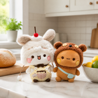 Peluche Lapin de Pâques Doux de 28 cm avec Rembourrage en Coton PP, Oreilles Longues, Anti-Stress, Doublure en Maille Lavée