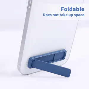 Universal Opvouwbaar Desk Stand Phone Terug Sticker Houder Voor Gsm Draagbare Metalen Zelfklevende Lijm Telefoon Mount
