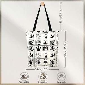 Bolsas de Tela de Algodón Reutilizables y Ecológicas MULUN al por Mayor, con Logotipo Personalizable, Cierre de Cremallera, Asa Doble, Plegables e Impresas - Product Image 2