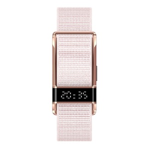 New S18 Smart Bracelet with Screen Zinc Metal Band Gold Silver Black for Women Men Fashion Waterproof - Product Image 2