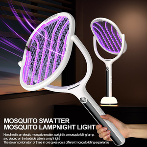 <span class=keywords><strong>Raquette</strong></span> électrique anti-<span class=keywords><strong>moustiques</strong></span> 2 en 1, rotative à 90 degrés, rechargeable, pratique <span class=keywords><strong>pour</strong></span> <span class=keywords><strong>tuer</strong></span> <span class=keywords><strong>les</strong></span> <span class=keywords><strong>moustiques</strong></span> - Product Image 1