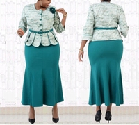 Robe de bureau pour femmes grande taille de style turc
