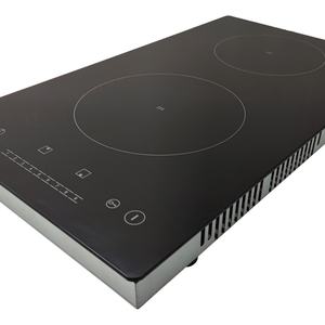 Placa de Cocina de Inducción Eléctrica de 2 Quemadores, Vitrocerámica, Control Táctil, Híbrida - Product Image 2