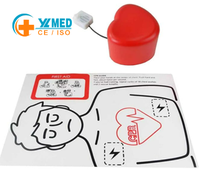 YULIN - Cube d'entraînement RCP portable avec dispositif de retour sonore - Kit d'entraînement aux compressions thoraciques avec tapis d'entraînement non tissé - CE/ISO