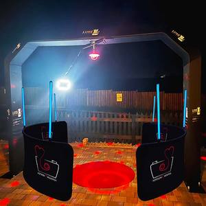 Photomaton portable réglable à 360° avec éclairage LED, rotation automatique, pour 7 à 15 smartphones - Product Image 4