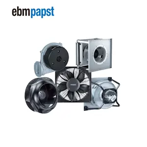 Ebmmapst Backawrd Ventilador Centrífugo Curvo ebm Refrigeração Motor e AHU EC Ventilador De Refrigeração De Exaustão Axial HVAC Ventilação