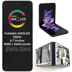 Écran AMOLED pliable de remplacement IPARTS pour <span class=keywords><strong>SAMSUNG</strong></span> GALAXY Z FLIP3 5G <span class=keywords><strong>Flip</strong></span> 3 SM-F711B, écran tactile avec cadre, assemblage OEM - Product Image 3