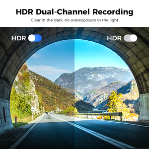 Lndu v820 starvis 2 עדשה כפולה bt adas <span class=keywords><strong>Dashcam</strong></span> 4k 2-way <span class=keywords><strong>hdr</strong></span> 5g wifi gps קדמי ו-אחורי מצלמה חזון לילה עבור מכוניות שחור תיבת - Product Image 4