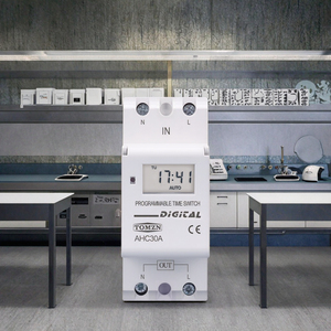 Minuteur micro-ordinateur <span class=keywords><strong>ANTIER</strong></span> THC-30 à prix d'usine |   Relais numérique programmable hebdomadaire/journalier IP21 220V 30A alimenté en courant alternatif - Product Image 3