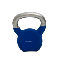 Kettlebell en vinyle personnalisé pour Fitness, variété de couleurs et de poids