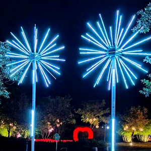 Decoración Luminosa con Fuegos Artificiales para Mercados Navideños, Hoteles, Jardines, Calles y Espacios para Eventos Nocturnos - Product Image 1