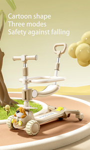 <span class=keywords><strong>Scooter</strong></span> Multifuncional 5 en 1 de Plástico para Niños, Plegable, con Cuatro Ruedas - Product Image 6
