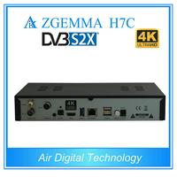 Boîtier TV numérique 4K UHD ZGEMMA H7C Ultra CPU CI Plus Linux OS Dual Core E2 Multistream Decoder & Media Box