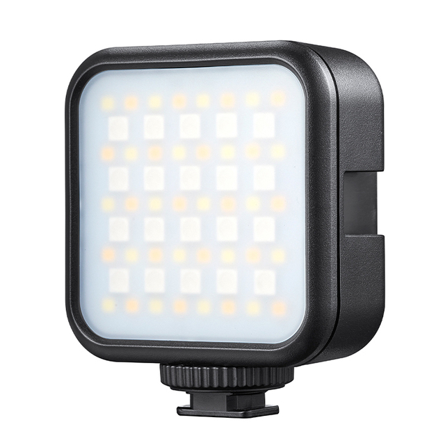 GODOX 6R RGB Video Light LED Camera Full Color Photography Fill Light Dimmable Mini Pocket Live Streaming CRI 95 Plastic