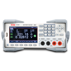 UNI-T UT3562 UT3563 เครื่องทดสอบความต้านทานภายในแบตเตอรี่สูง 0.01mV~100V/400V 0.1~3.2000k - Product Image 1