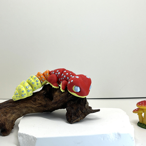 Impression 3D, Gecko gardien, <span class=keywords><strong>jouet</strong></span> ou décoration créative d'animal articulé, artisanat, cadeau, Gecko léopard - Product Image 4