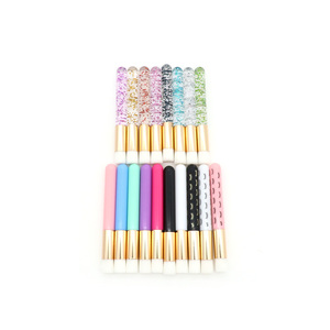 Printed Mousse Brush Single Makeup Brush for Eyelash Extension Beauty Cleaning Nose Brush Tool - Product Image 2