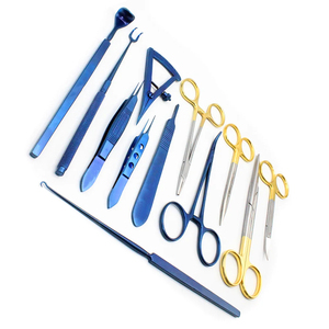 Juego de instrumentos de cirugía plástica OEM, kits de práctica para estudiantes de medicina, juegos de cirugía plástica de acero inoxidable para uso en hospitales y clínicas. - Product Image 2