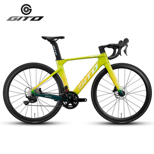 Bicicleta de Carretera GITO G325 de Fibra de Carbono <span class=keywords><strong>SMR</strong></span> con Grupo de 24 Velocidades 105, Frenos de Disco Hidráulicos, Cableado Interno y Cuadro Rígido para Carreras - Product Image 4
