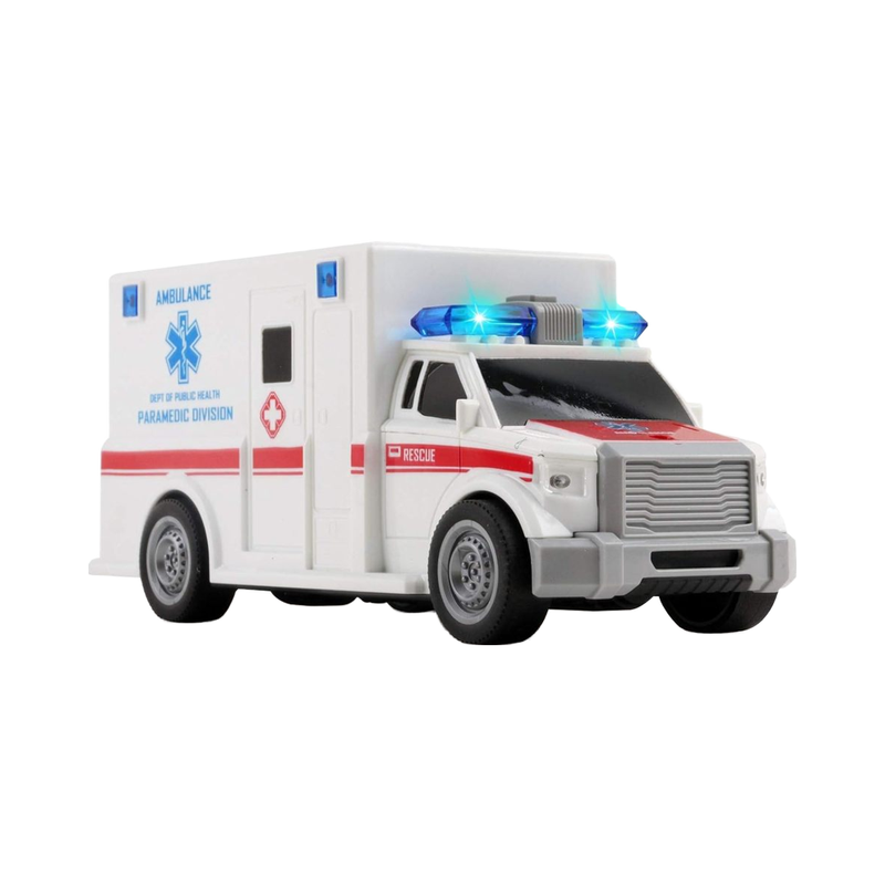 1 20 Scale Rescue Ambulance Friction