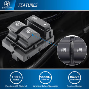 Sorghum 735421419 nuovo interruttore di controllo alzacristalli elettrico per FIAT DUCATO 2006-2014 Peugeot Citroen - Product Image 4