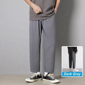 <span class=keywords><strong>Pantaloni</strong></span> da <span class=keywords><strong>uomo</strong></span> personalizzabili per Business tailleur 100% poliestere tinta unita alla moda opzioni taglie forti a prezzi accessibili - Product Image 5