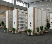 Étagère mobile en acier moderne pour archives, classeur intelligent électrique, armoire compacte pour bureau, bibliothèque, atelier, école, stockage