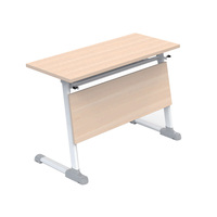 Meubles de bureau modernes, table de conférence sur mesure, table pliante longue et mobile pour les étudiants, pour les réunions en classe, l'école