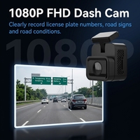 VIEVGUARB VS103B Dash Cam 1080P WiFi Penglihatan Malam Kontrol Aplikasi Sudut Lebar WDR Mini