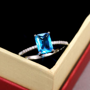 Anello alla Moda Hip Hop con Zirconi per Bambini, Gioiello Religioso con Gemma, Incastonatura a Griffe, Placcatura in Ottone, Vari Animali e Numeri - Product Image 1