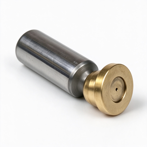 Piston en acier à tête en laiton pour pompe hydraulique Rexroth A10VO28 - Product Image 3