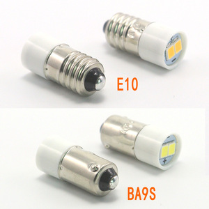 <span class=keywords><strong>Ampoule</strong></span> LED Super Lumineuse E10 à Vis et B9 à <span class=keywords><strong>Baïonnette</strong></span> avec Interrupteur à Bouton Poussoir, 6.3V 12V 24V 36V 48V - Product Image 2