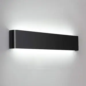 โมเดิร์น Sconces 20W/24in ขึ้นลง LED โคมไฟโต๊ะเครื่องแป้งสี่เหลี่ยมผืนผ้าแสงสำหรับห้องน้ำห้องนอน