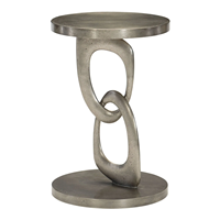 Tables d'appoint modernes en métal de qualité supérieure avec un style artisanal, pieds robustes et plateau lisse pour salon et bureau