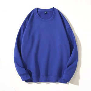 High Quality Embroidered Crew Neck Men's Sweatshirt Unisex Custom Logo Cotton Polyester <b>Mixed</b> <b>Fabric</b> Blank Crew Neck Sweatshirt - Product Image 4